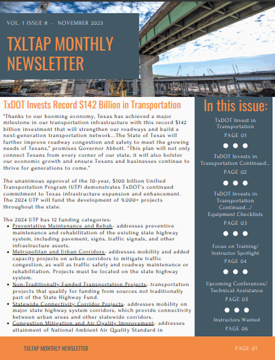 LTAP Newsletter